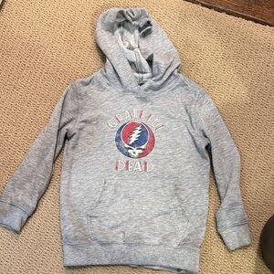 Junk Food Clothing Light Gray Grateful Dead Hoodie -5t